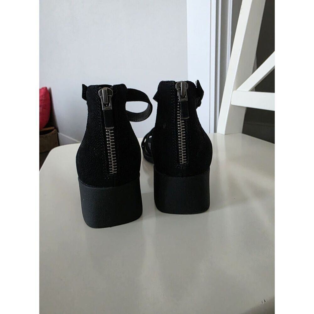 Eileen Fisher Womens Size 7 Jazzy Black Heel Sandals - Picture 5 of 8